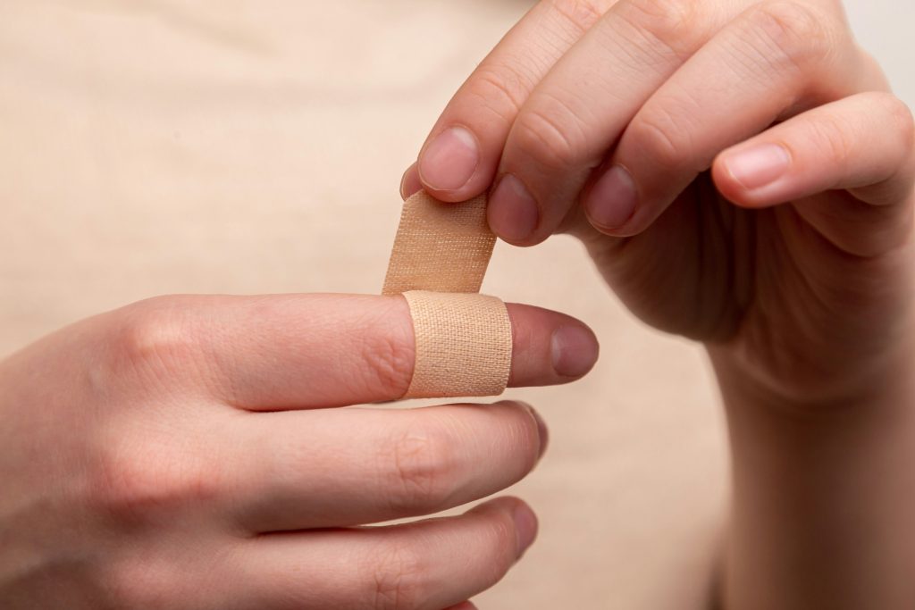 Blessure aan vinger